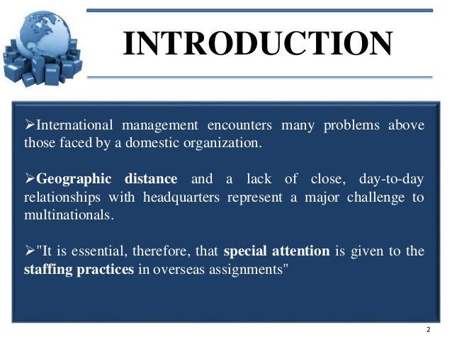 recruitment and selection issues in international labour market International expatriate recruitment and selection process by executive firm